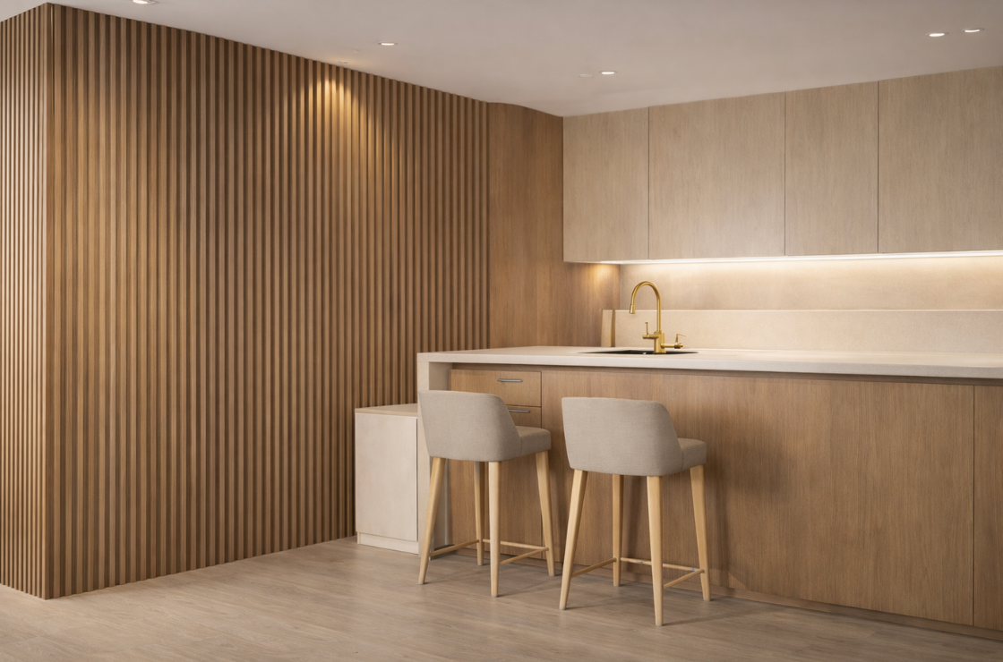Fluted wall panel